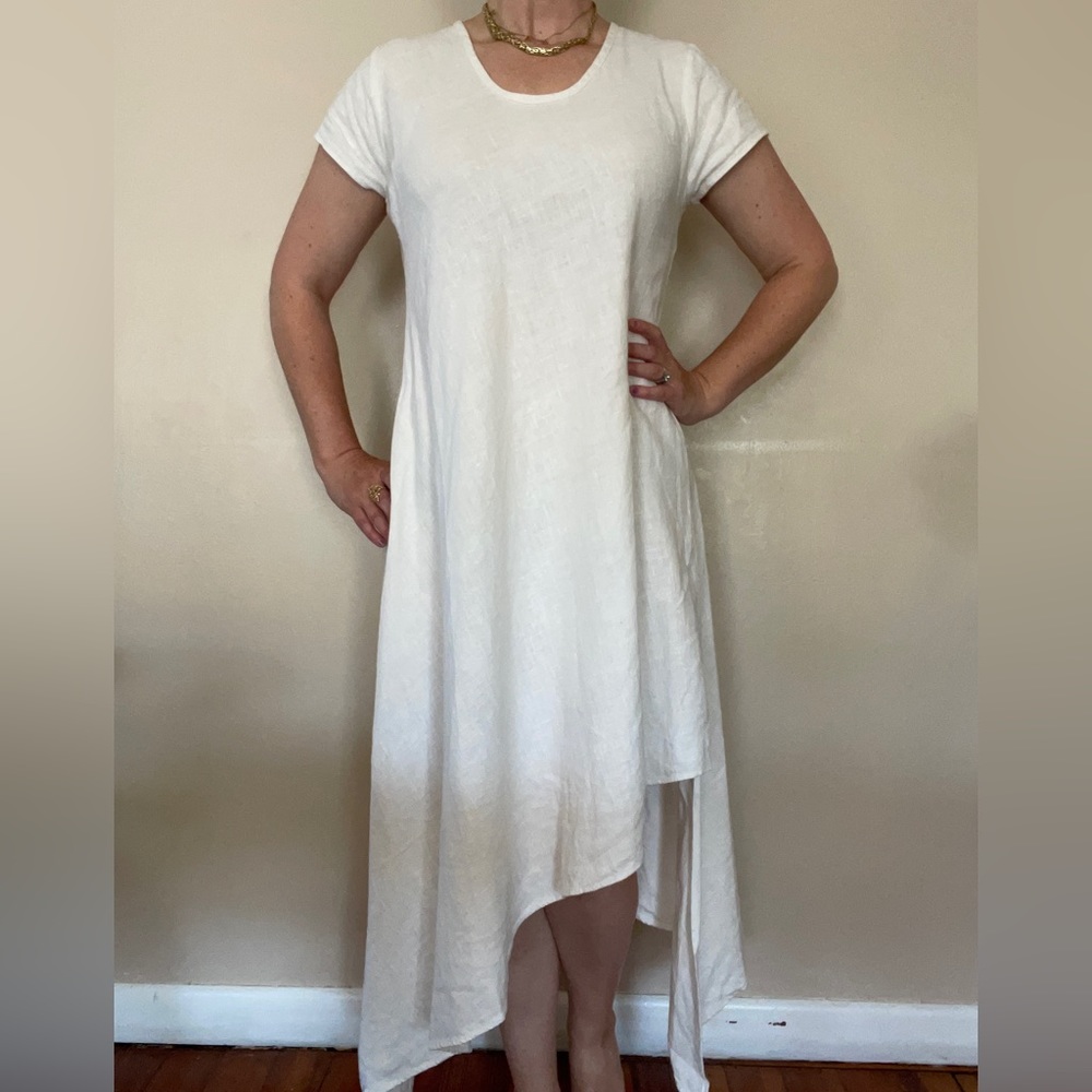 Easy Linen Summer Dress - S/M/L